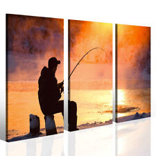 Quadro Pescatore al Tramonto -