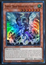 TEMPEST DRAGO SOVRANO DELLE TEMPESTE Super Rara in Italiano RA03-IT011 YUGIOH
