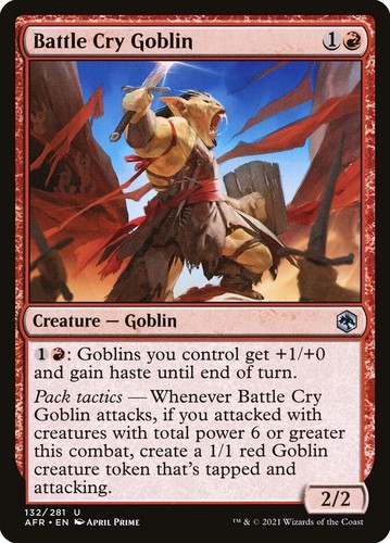 Magic mtg battle - battle, cry