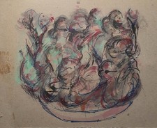 NATURE MORTE à l'aquarelle -