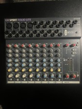 Soundcraft | Mixer Spirit Folio Lite 12 ingressi AC INCL alimentazione fantasma TESTATO