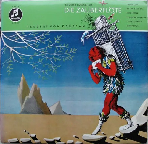 Mozart die - lp, (karajan)