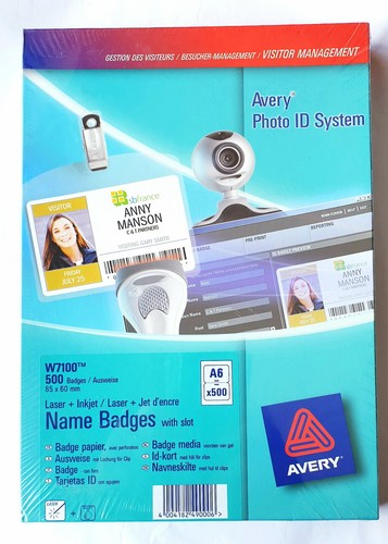 Avery w7100 name - w7100,
