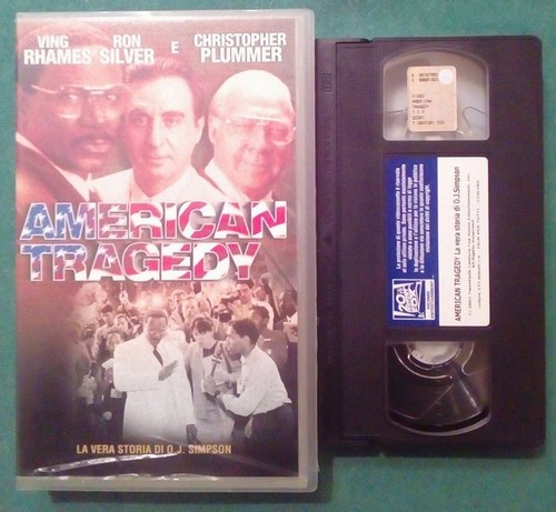 Vhs american tragedy film - american,