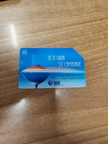Scheda carta telefonica ti - carta,