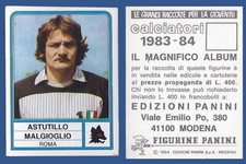 FIGURINA CALCIATORI PANINI