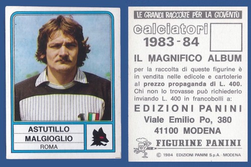 Figurina calciatori panini - figurina,