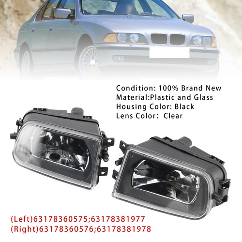 Pair front bumper - front, fog