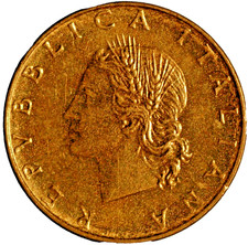 Italy 20 Lire 1975 KM# 97