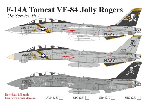 Decalcomania ffa f 14a - decalcomania, f-14a