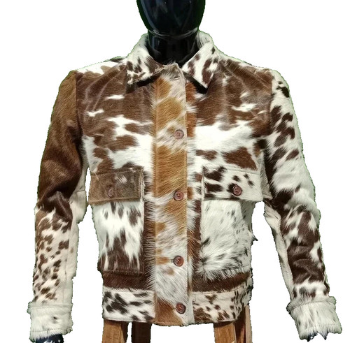 Giacca uomo pelle mucca - uomo,
