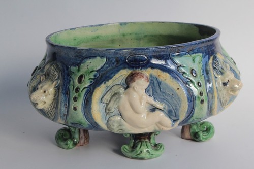 Jardinière barbotine anges - jardinière,