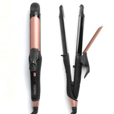 Hair Curling Iron 2In1 Dual