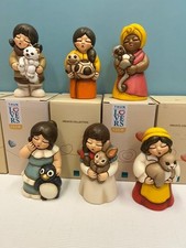 6 pezzi THUN Popoli del Mondo Limited Edition Raro FUORI PRODUZIONE