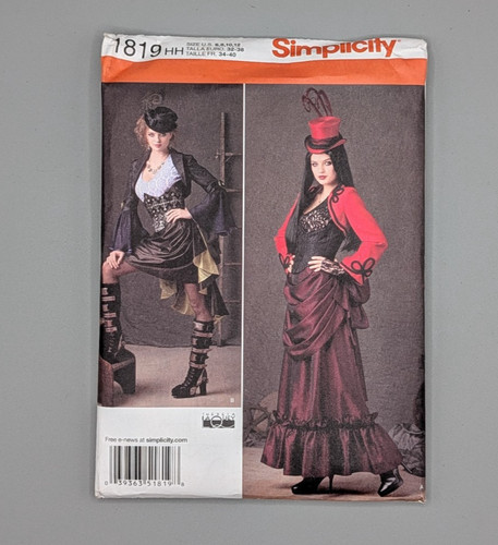 Costume butterick 1819 - butterick,