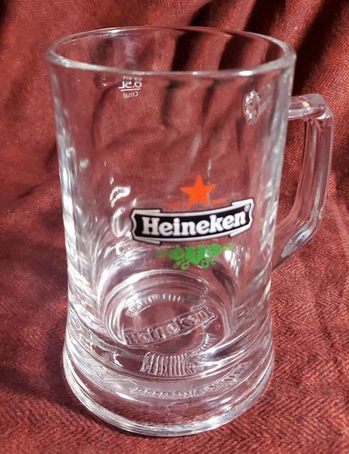 Heineken glass mug - heineken, mug,