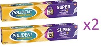 POLIDENT POWER MAX SUPER TENUTA+SIGILLANT IN OGNI MORSO 70G 2 PEZZI
