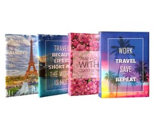 Album Fotografico a Tasche 10x15 per 200 Foto con Memo, Varie Grafiche - 1 pz