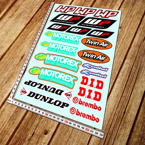 Set decalcomanie sponsor - , ktm