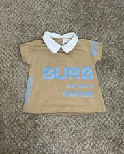 Polo bambino Burberry beige