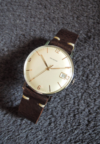 Vintage helvetia wrist watch - helvetia,