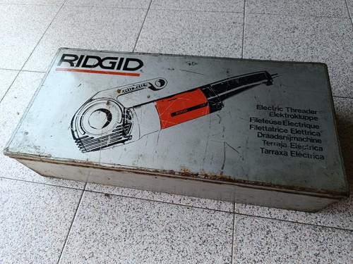 Filettatrice elettrica ridgid - filettatrice,