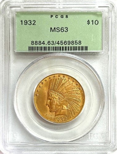 1932 oro usa dollaro testa - $10,