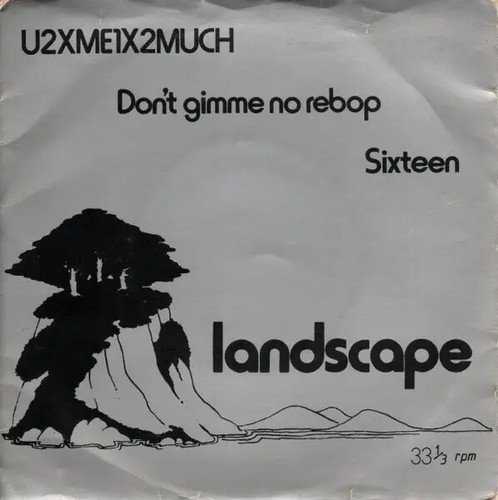 Landscape u2xme1x2much vinile - landscape,