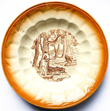 Antico piatto portoghese anni