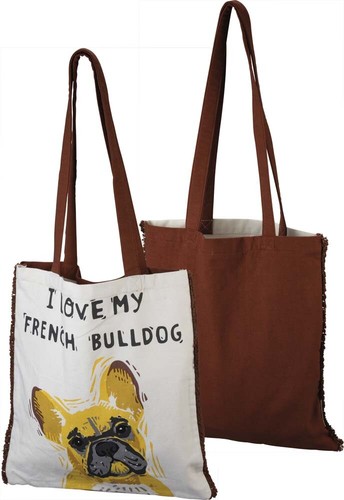 Borsa cotone con amore per - con,