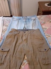 Pantaloni Uomo Jeans Tg 54