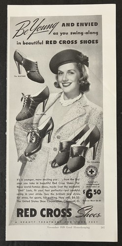 Scarpe croce rossa - rossa, sii