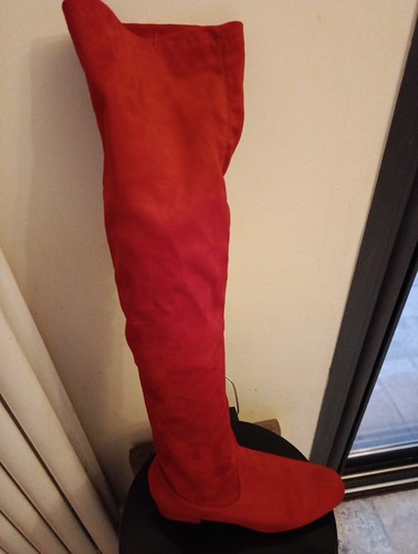 Bottes cuissardes suédine - bottes,
