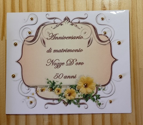 Nozze oro 50 anni - nozze,