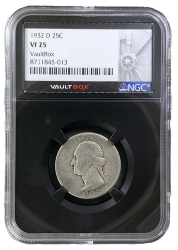 1932 quarter dollar vf25 - dollar,