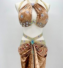 Costume egiziano Danza del Ventre, Costume Danza Orientale, Belly Dance Costume