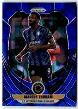 2025 Panini Prizm Club World Cup n. 92 Marcus Thuram Blue Ice Prizm 112/175