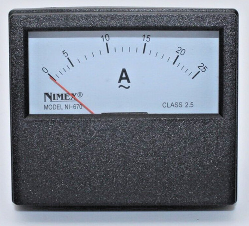 Amperometro analogico - amperometro, da