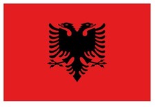  Bandiera Albania -Stickers -