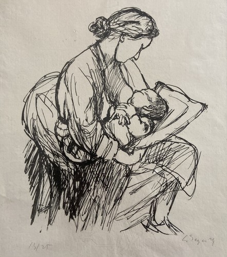 Graziosa litografia madre - graziosa,