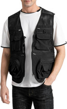 Uomo Outdoor Lavoro Mesh Pesca