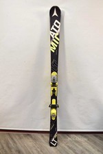 Sci Atomic Redster Lt 166 Nero Giallo Con Attacchi