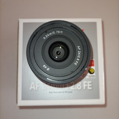 Samyang 24mm 8 fe - f2.8,