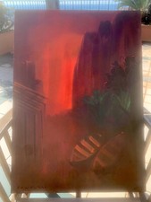 FANTUZZI. Olio su tela 70x50. Molto bello!!!