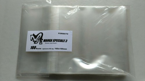 100 buste formato manga - w.r.,