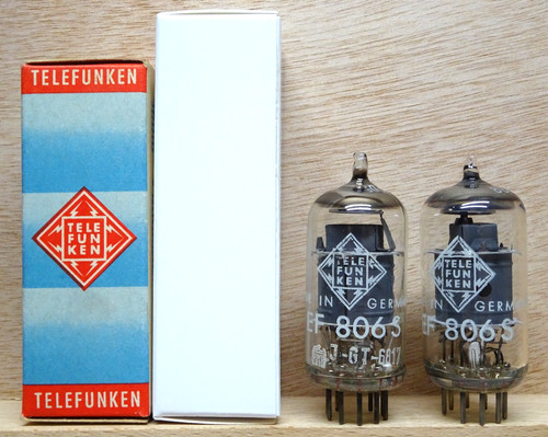 Coppia telefunken ef806s - coppia:,
