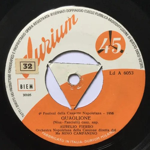 Aurelio fierro guaglione - fierro, 7''