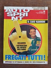 1990 09 24 AUTOSPRINT 24 SETTEMBRE 1990 N.38 ANNO XXX CON FASCICOLO ANNI 60