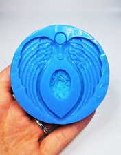 Stampo Ali d'angelo 6.5cm in silicone per creazioni in resina, fimo e gesso