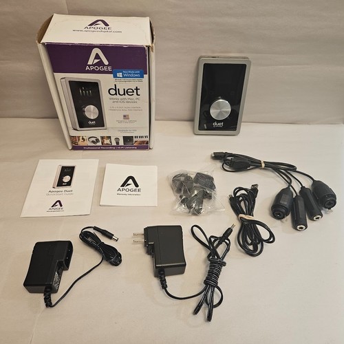 Apogee duet 4 out - in, usb